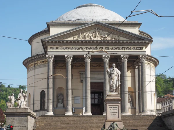 Gran Madre church Turin — Stock Photo, Image