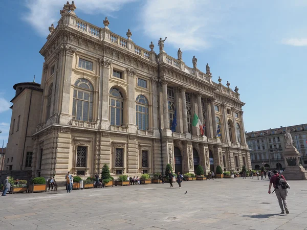 Piazza castello Torino — Stok fotoğraf