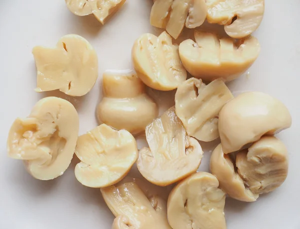 Champignon plato de setas —  Fotos de Stock