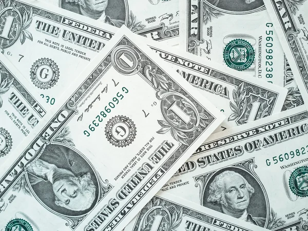 Dollar notes 1 Dollar — Stock Photo, Image