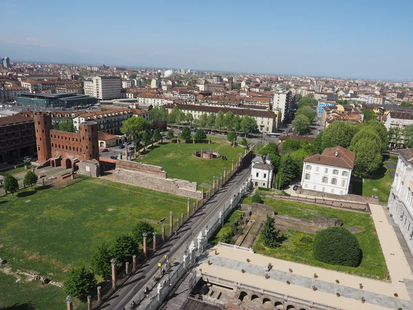 Torri Palatino Turín — Foto de Stock