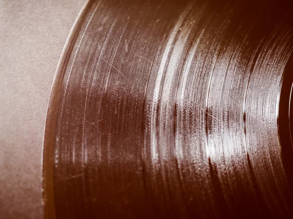 Retro look Scratched record — Stock Photo, Image