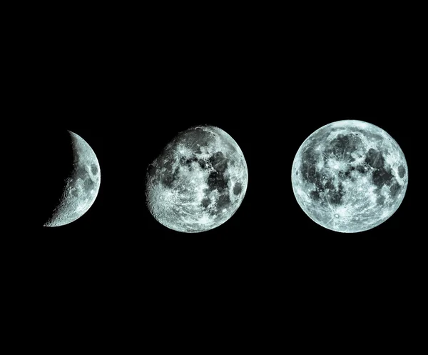 Fases lunares — Foto de Stock