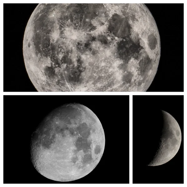 Monduntergang — Stockfoto