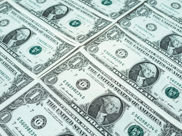 Dollar notes 1 Dollar — Stock Photo, Image