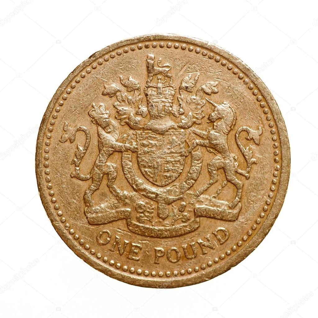 复古的外观一英镑硬币——图库图片© claudiodivizia #73232593