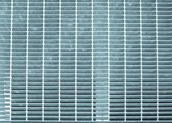 Stainless steel grid mesh — Stock Photo, Image