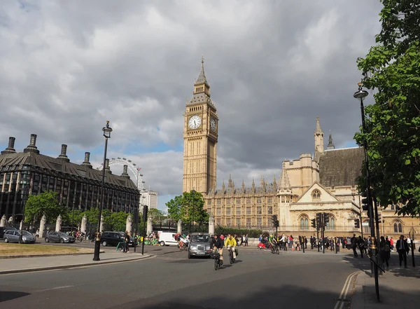 Парламентская площадь Лондона — стоковое фото