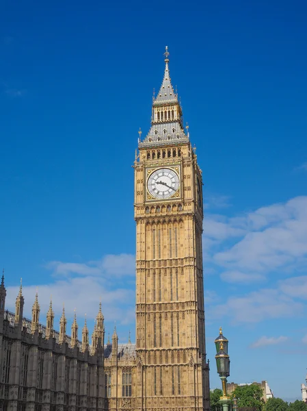 Big Ben στο Λονδίνο — Φωτογραφία Αρχείου