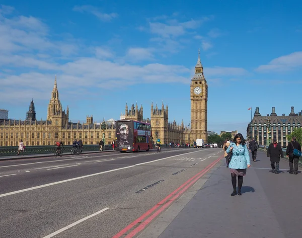 Здания парламента Лондона — стоковое фото