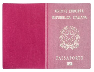 Italian Passport clipart
