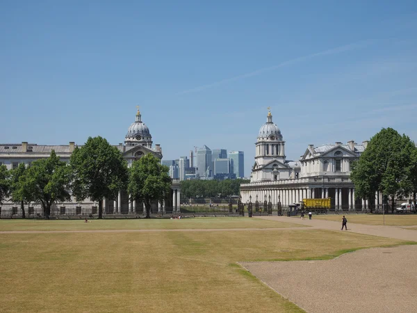 Canary Wharf en Londres — Foto de Stock