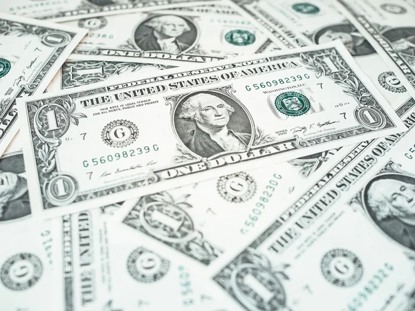 Dollarin setelit 1 dollari — kuvapankkivalokuva