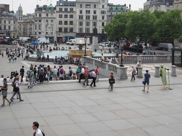 Trafalgar Square i London — Stockfoto