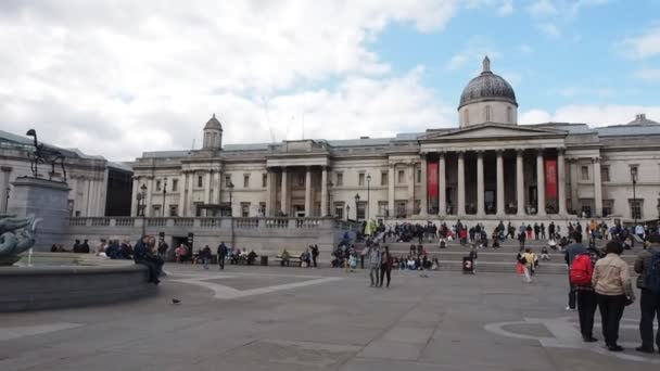 Plaza Trafalgar — Vídeos de Stock