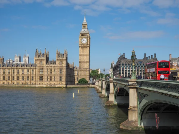 Londra 'daki parlamento binaları — Stok fotoğraf