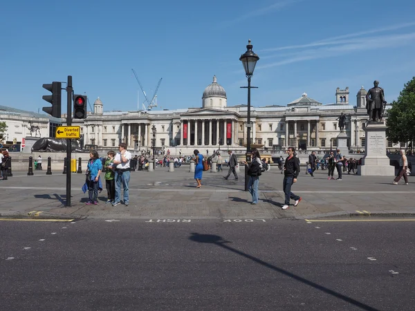 Londra 'daki Trafalgar Meydanı — Stok fotoğraf