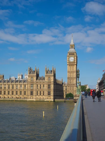 Здания парламента Лондона — стоковое фото