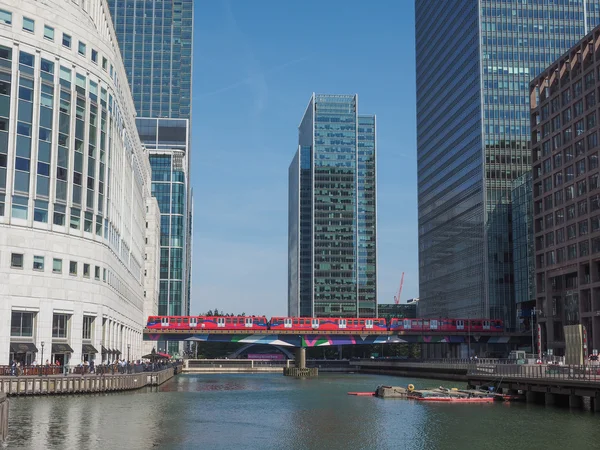 Canary Wharf en Londres —  Fotos de Stock