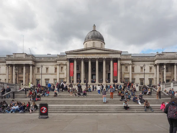 Trafalgar plein in Londen — Stockfoto