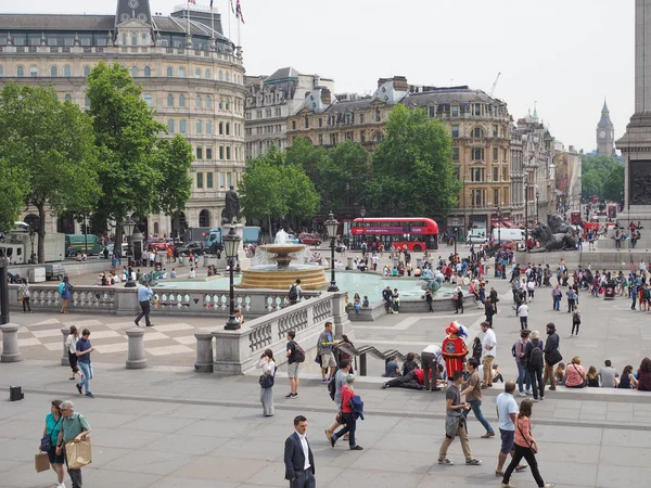 Trafalgar square à Londres — Photo