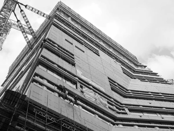 Schwarz-weiß tate modern 2 in london — Stockfoto