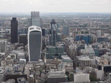 Londra 'nın havadan görüntüsü