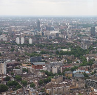 Londra 'nın havadan görüntüsü