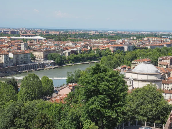 Torino 'nun hava görüntüsü — Stok fotoğraf