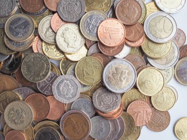 Euro ve pound paralar