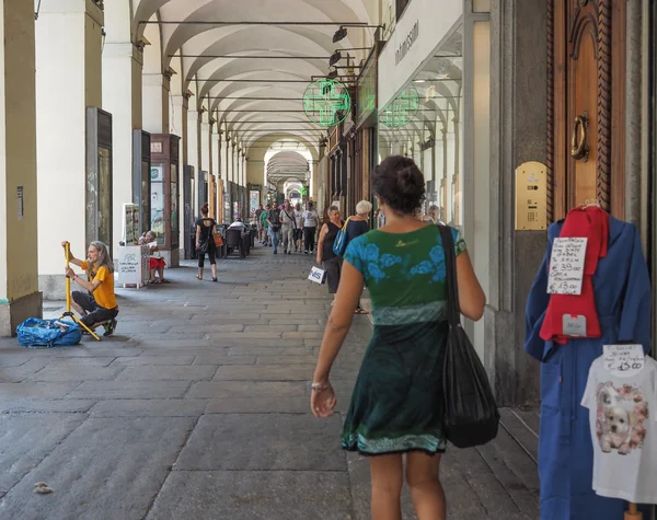 Turin gelen turist — Stok fotoğraf