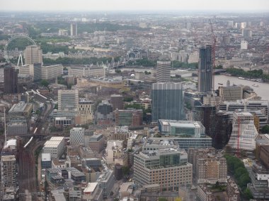 Londra 'nın havadan görüntüsü