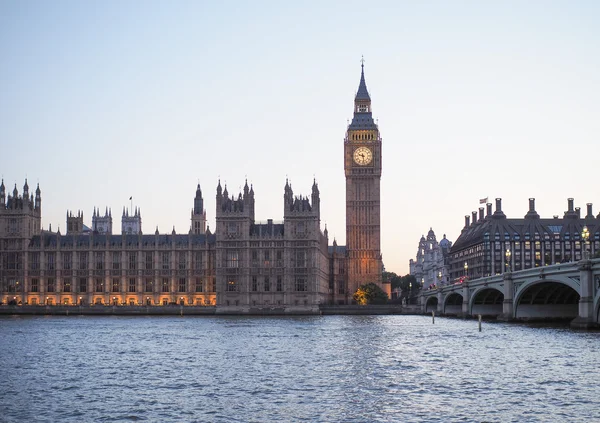 Здания парламента Лондона — стоковое фото