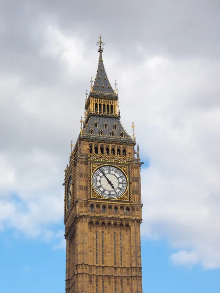 Big Ben στο Λονδίνο — Φωτογραφία Αρχείου