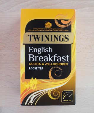 Londra'da twinings İngiliz kahvaltısı çay