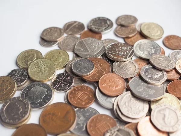 ポンドの硬貨 — ストック写真