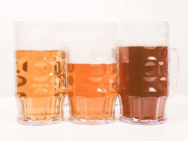 Retro näköinen saksalainen olut — kuvapankkivalokuva