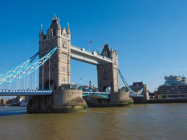 Tower Bridge w Londynie — Zdjęcie stockowe