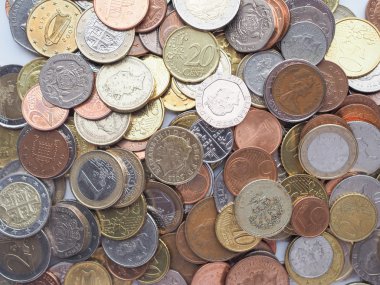 Euro ve pound paralar