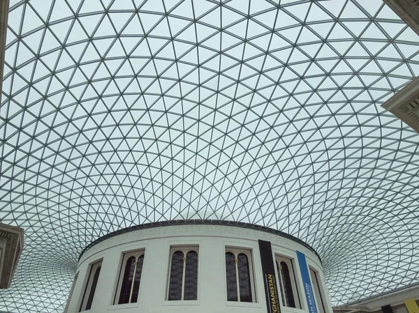 Gran Corte del Museo Británico en Londres — Foto de Stock