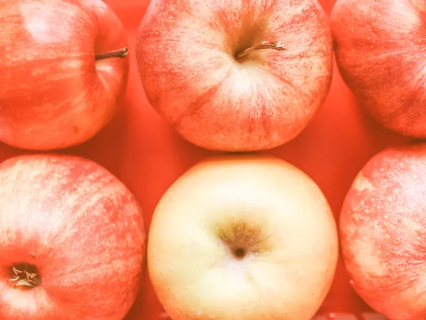 Retro looking Red Apple — Stock Photo, Image