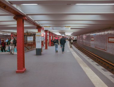 Alexander Platz station in Berlin
