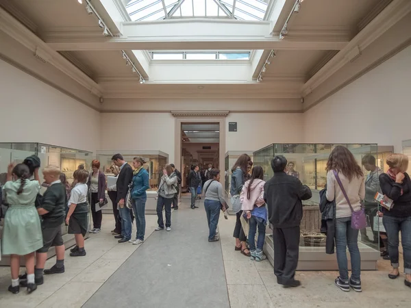 Британский музей в Лондоне — стоковое фото