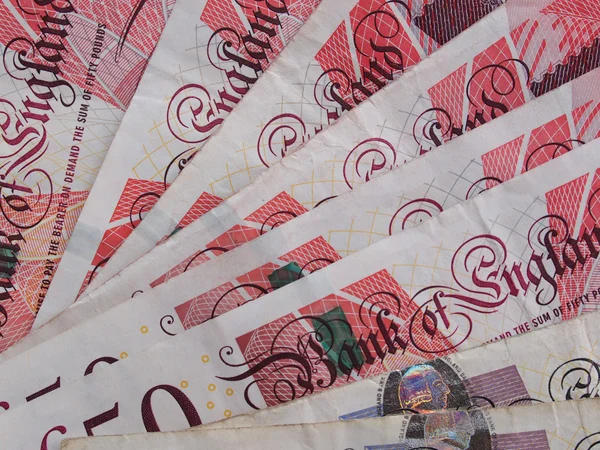 Pound notes — Stock Photo, Image