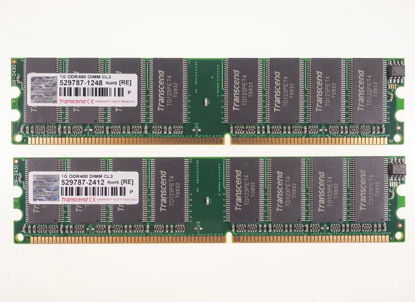 Memoria ram PC — Foto de Stock