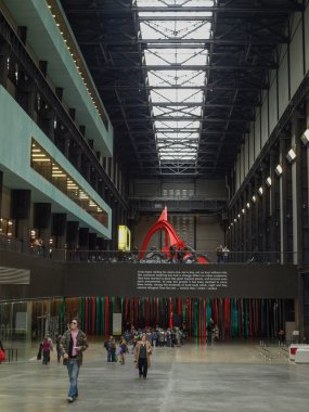 Londra'daki Tate Modern türbin Salonu
