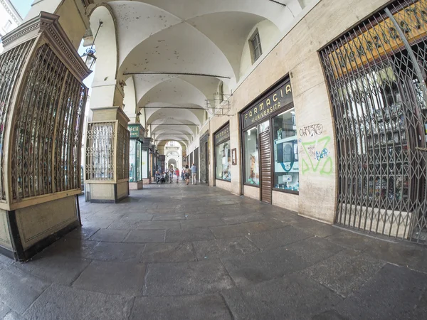 Via Po i Turin — Stockfoto