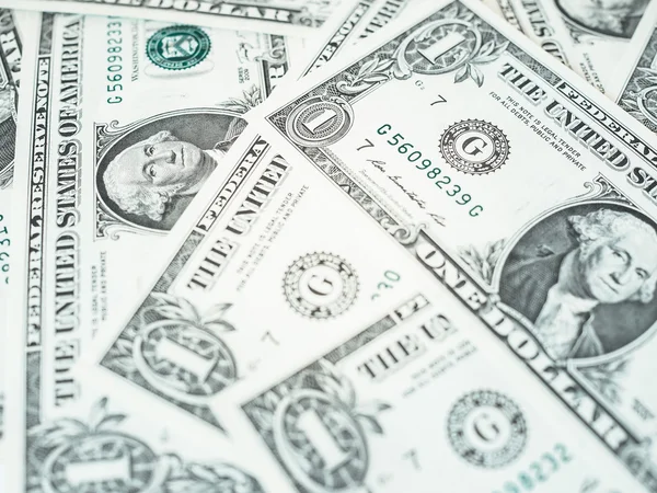 Dollar notes 1 Dollar — Stock Photo, Image