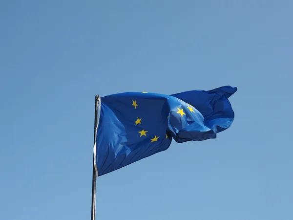 Bandeira da UE — Fotografia de Stock