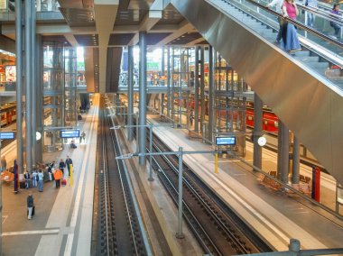Berlin'deki Hauptbahnhof